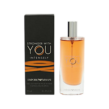 Stronger With You Intensely by Emporio Armani for Men - 0.5 oz EDP Spray