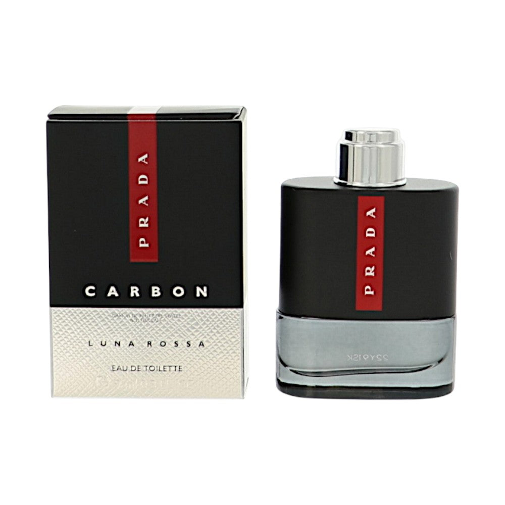 Prada Luna Rossa Carbon by Prada for Men - 0.3 oz EDT Splash