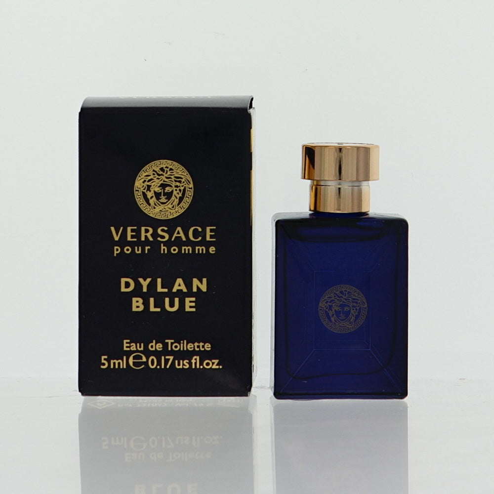 Versace Dylan Blue by Versace for Men - 0.17 oz EDT Splash