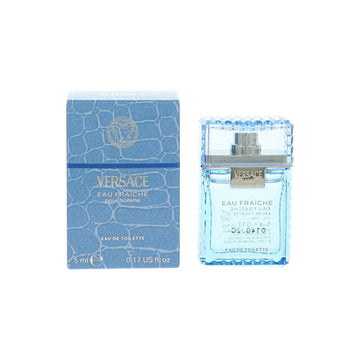 Versace Eau Fraiche by Versace for Men - 0.17 oz EDT Splash