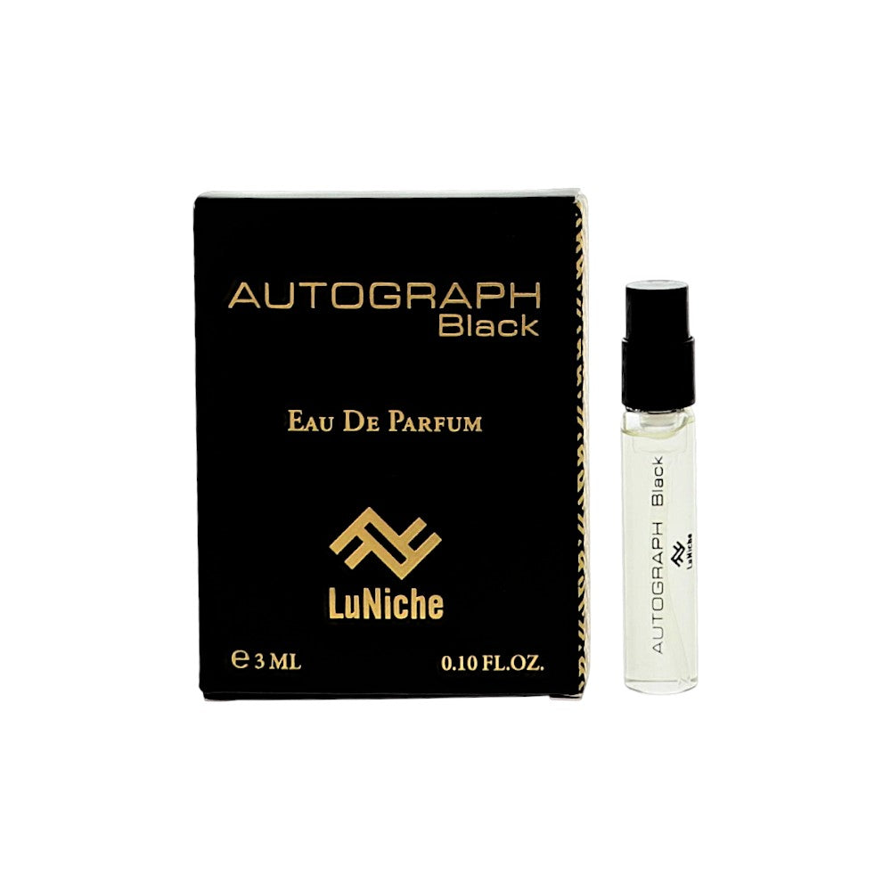 Autograph Black by Luniche for Men - 0.1 oz EDP Spray