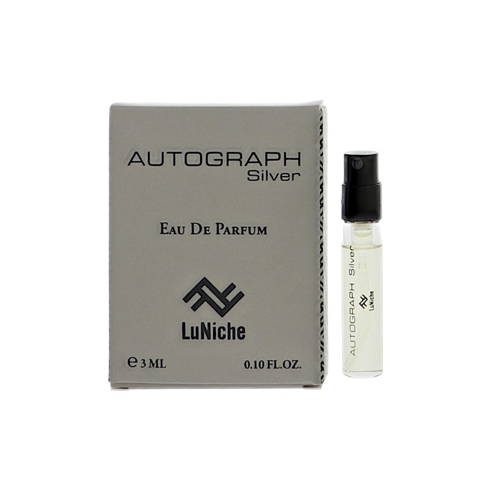 Autograph Silver by Luniche for Men - 0.1 oz EDP Spray