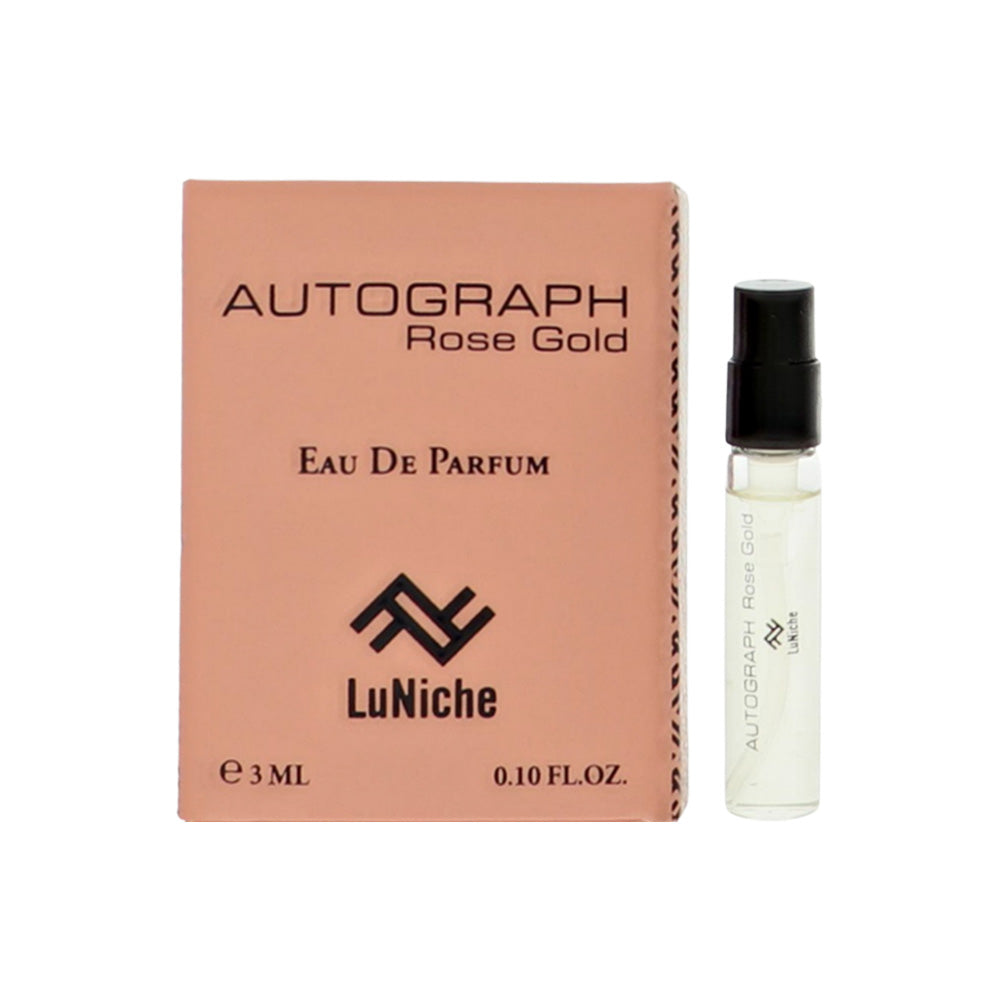 Autograph Rose Gold by Luniche for Women - 0.1 oz EDP Spray