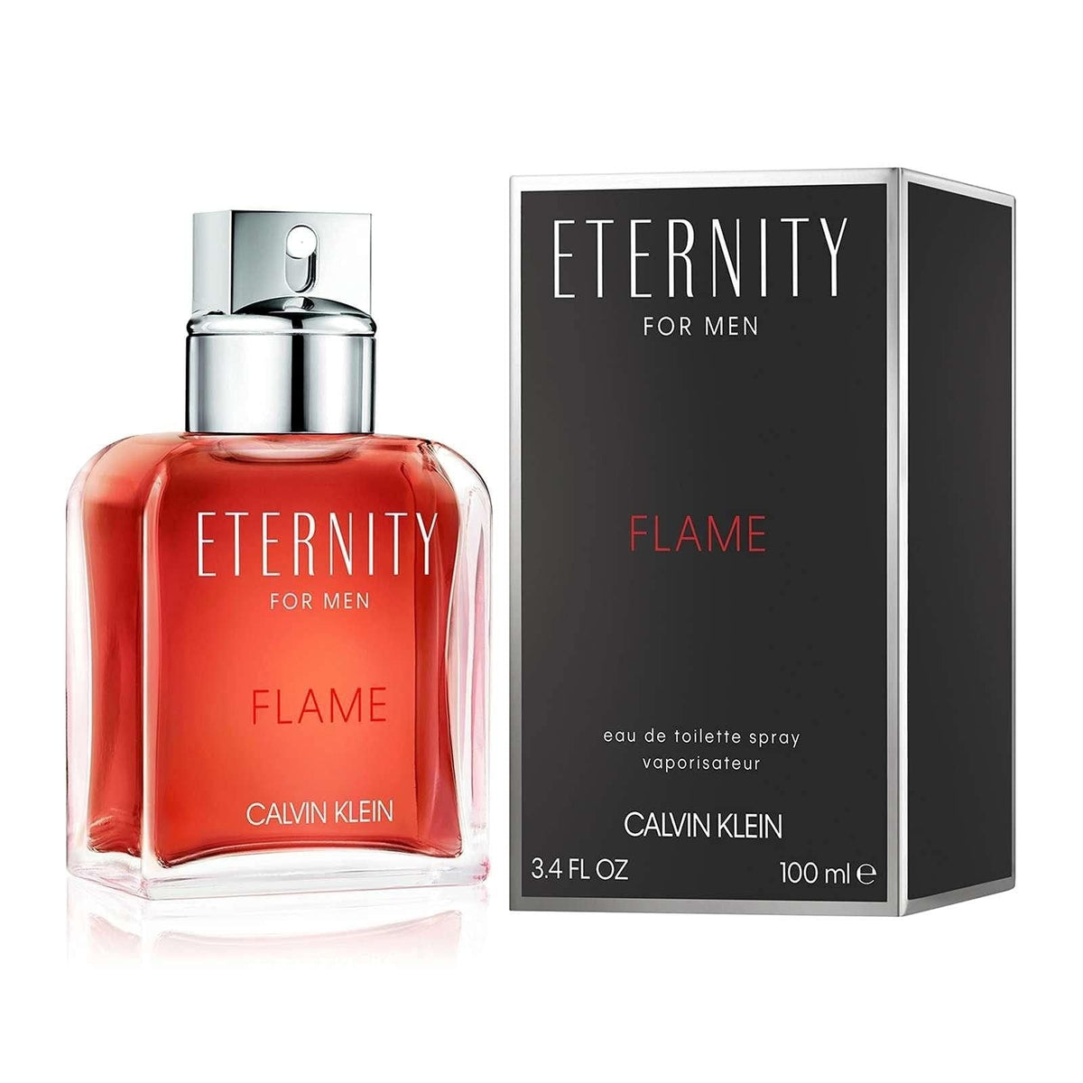Eternity Flame by Calvin Klein for Men - 1.2 oz EDT Spray