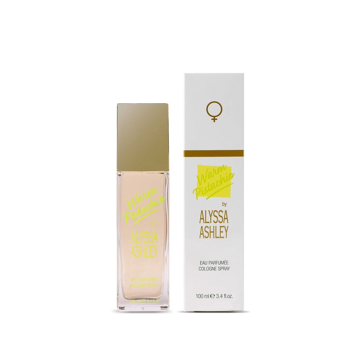 Warm Pistachio by Alyssa Ashley for Women - 3.4 oz Cologne Spray