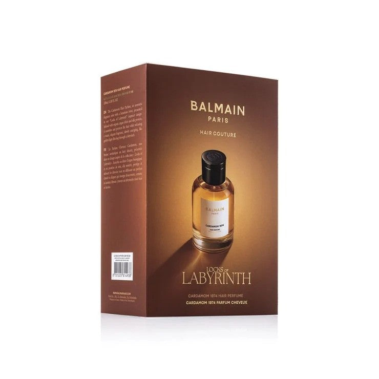 Hair Perfume Locks of Labyrinth Edition - Cardamom 1974 by Balmain Hair Couture for Unisex - 3.38 oz Hair Perfume