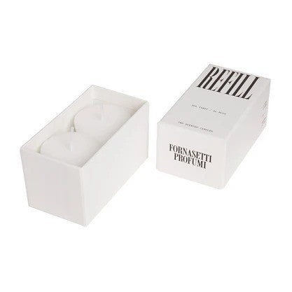 Al Buio and Sul Tardi Two Scented Candle Refill - Frutto Prohibito by Fornasetti for Unisex - 2 x 2.1 oz Candle