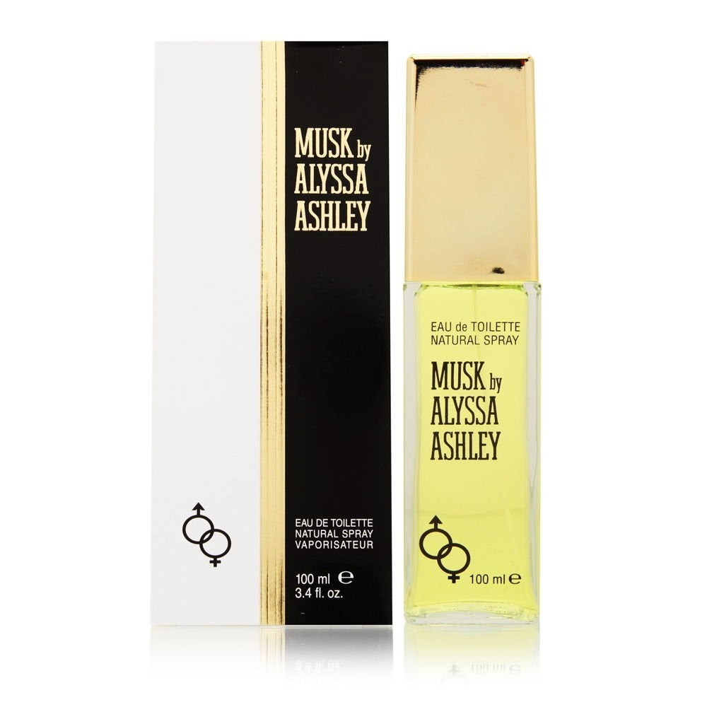 Musk by Alyssa Ashley for Women - 3.4 oz Cologne Spray