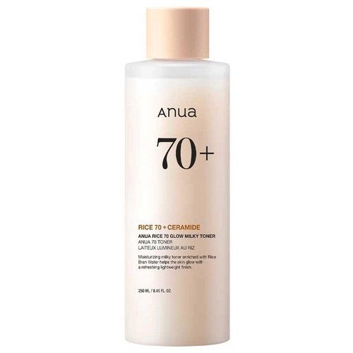 Rice 70 Glow Milky Toner by Anua for Unisex - 8.45 oz Toner