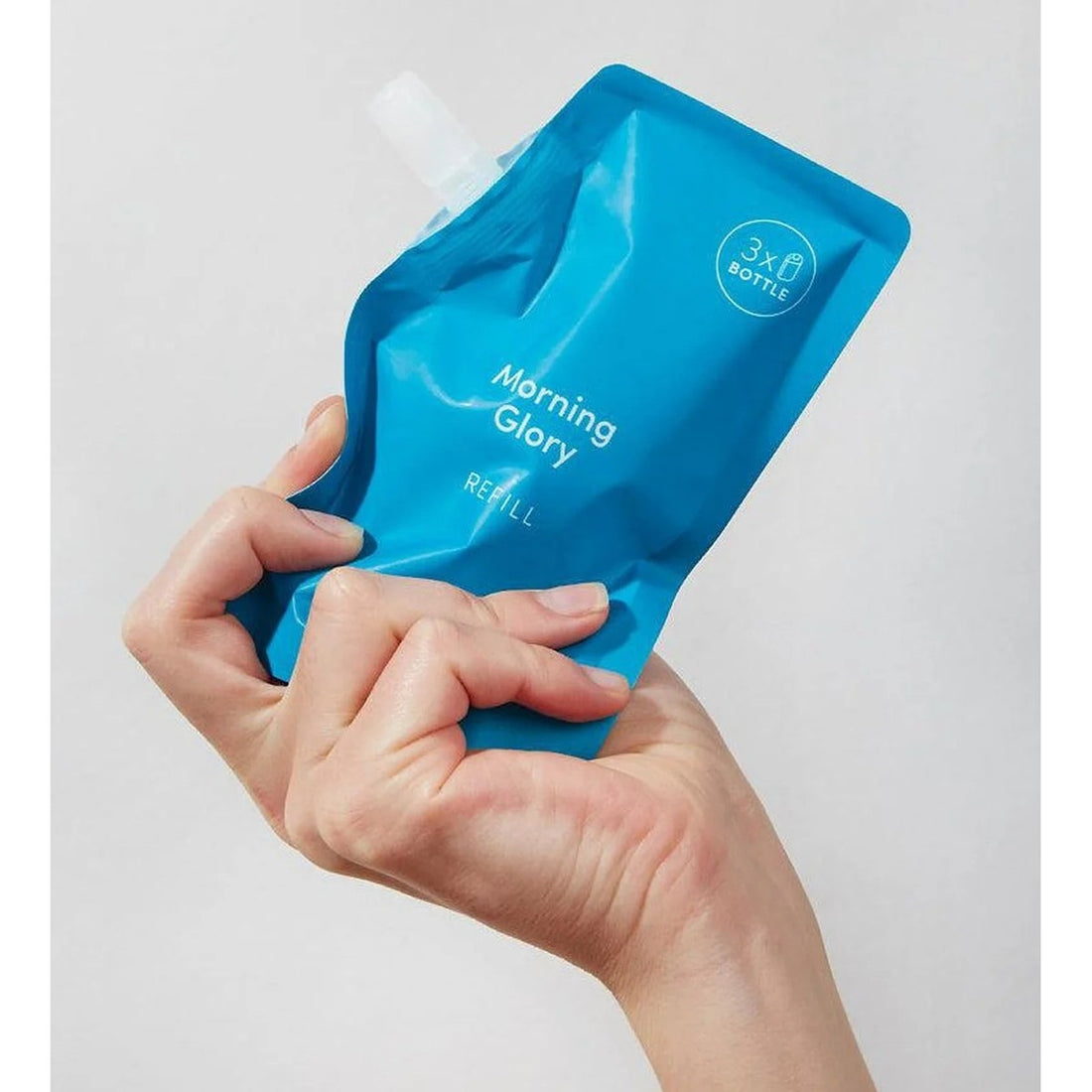 Hand Cleanser Refill - Morning Glory by Haan for Unisex - 3.38 oz Hand Sanitizer (Refill)