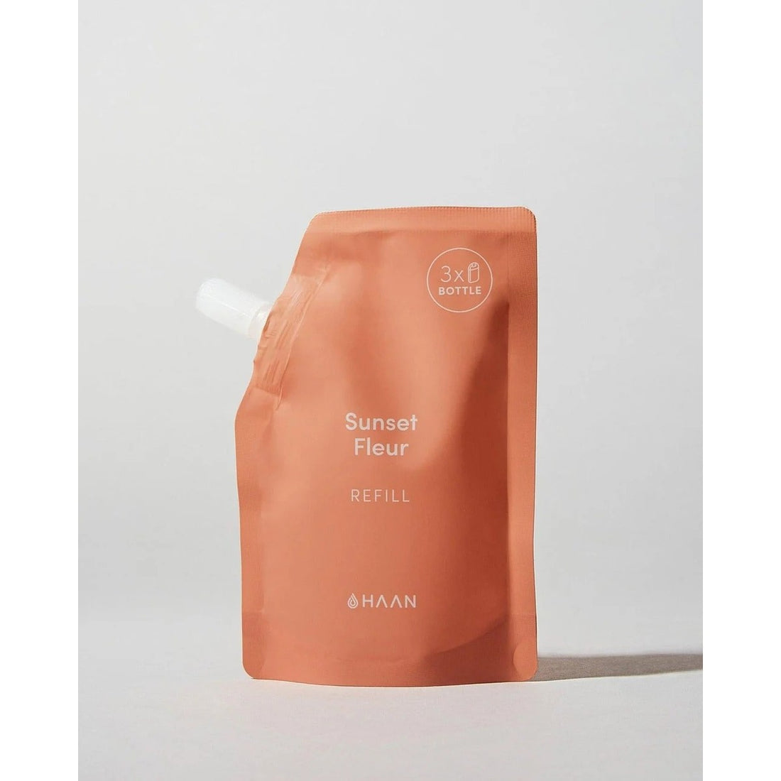 Hand Cleanser Refill - Sunset Fleur by Haan for Unisex - 3.38 oz Hand Sanitizer (Refill)