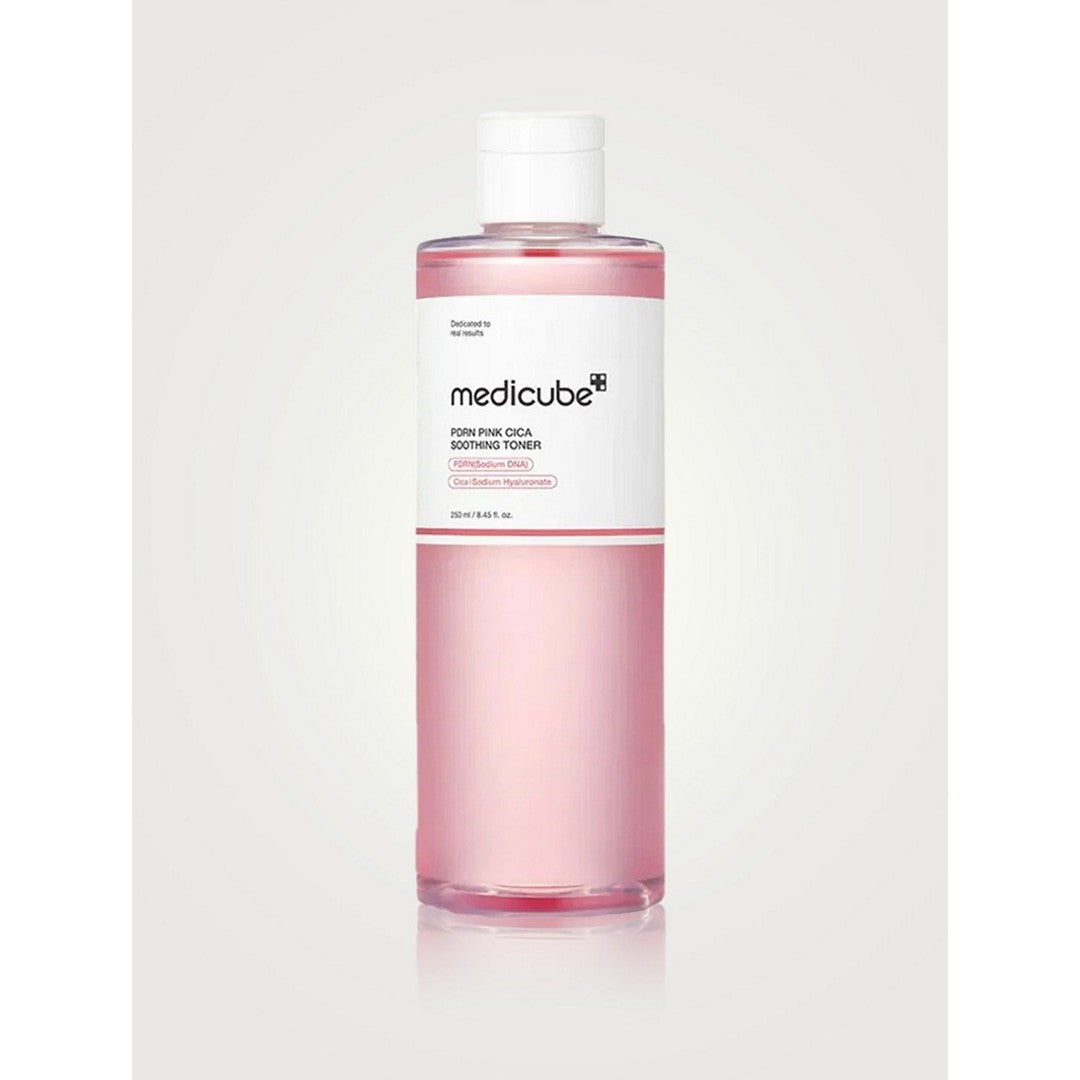 PDRN Pink Cica Soothing Toner by Medicube for Women - 8.45 oz Toner