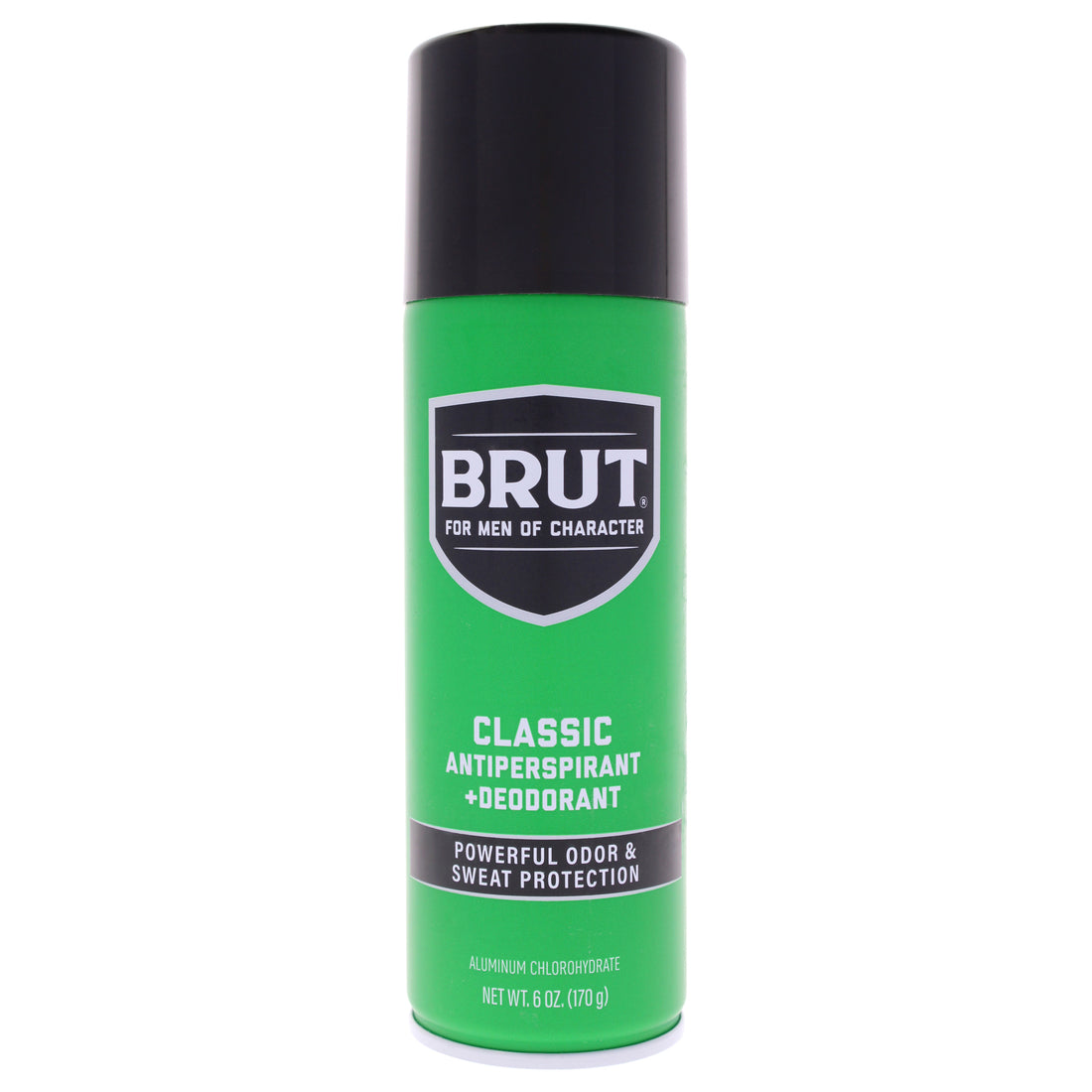 Classic Antiperspirant Plus Deodorant Spray by Brut for Unisex - 6 oz Deodorant Spray