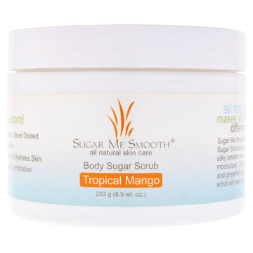 Body Sugar Scrub - Tropical Mango by Sugar Me Smooth for Unisex - 8.9 oz Scrub