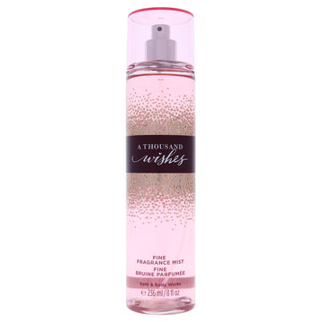 A Thousand Wishes by Bath and Body Works for Women - 8 oz  Fragrance Mist