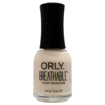 Breathable 1 Step Manicure - 20949 Almond Milk by Orly for Women - 0.6 oz Nail Polish