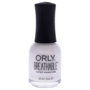 Breathable 1 Step Manicure - 20908 Barely There by Orly for Women - 0.6 oz Nail Polish