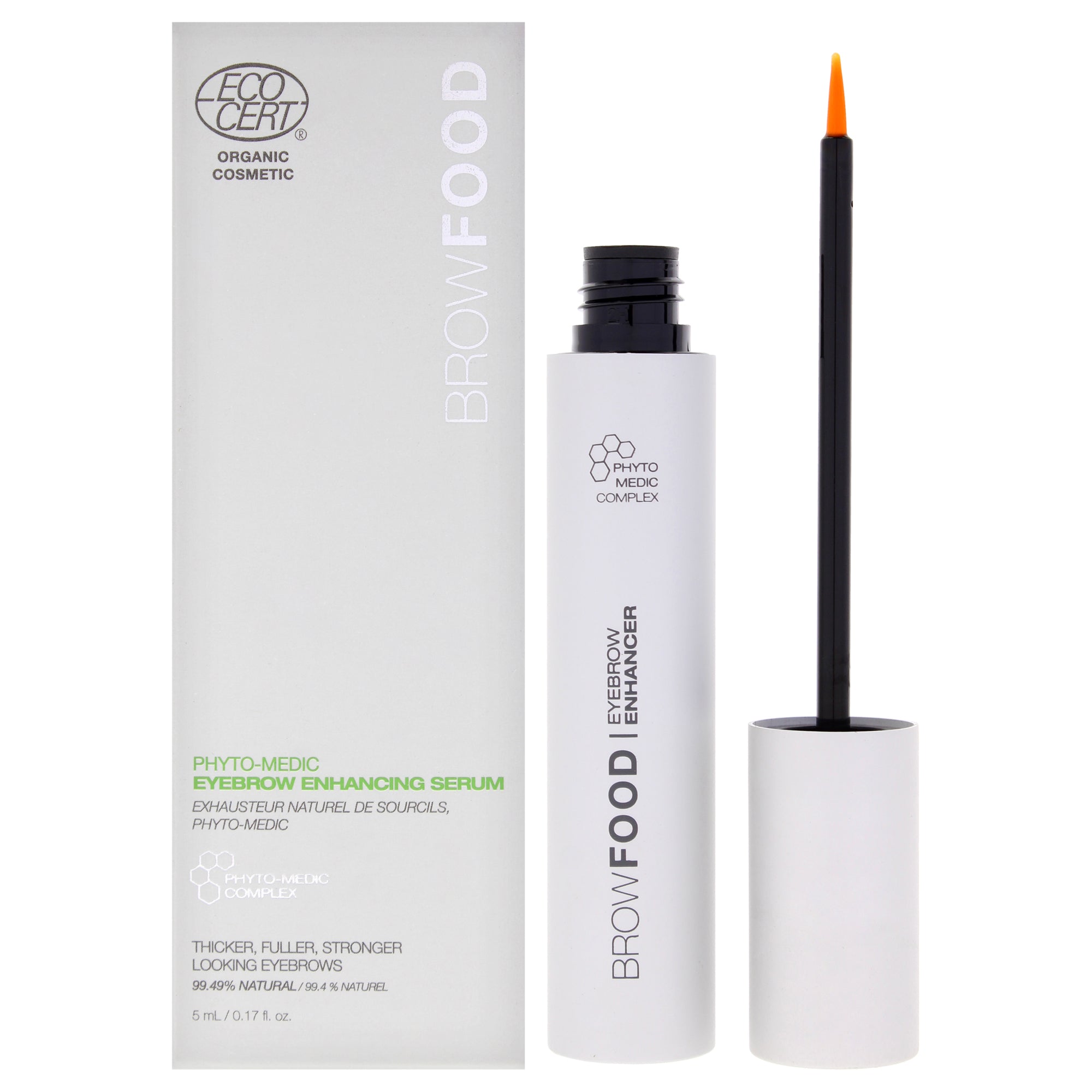 BrowFood Phyto-Medic Eyebrow Enhancer by LashFood for Women - 0.17 oz Serum