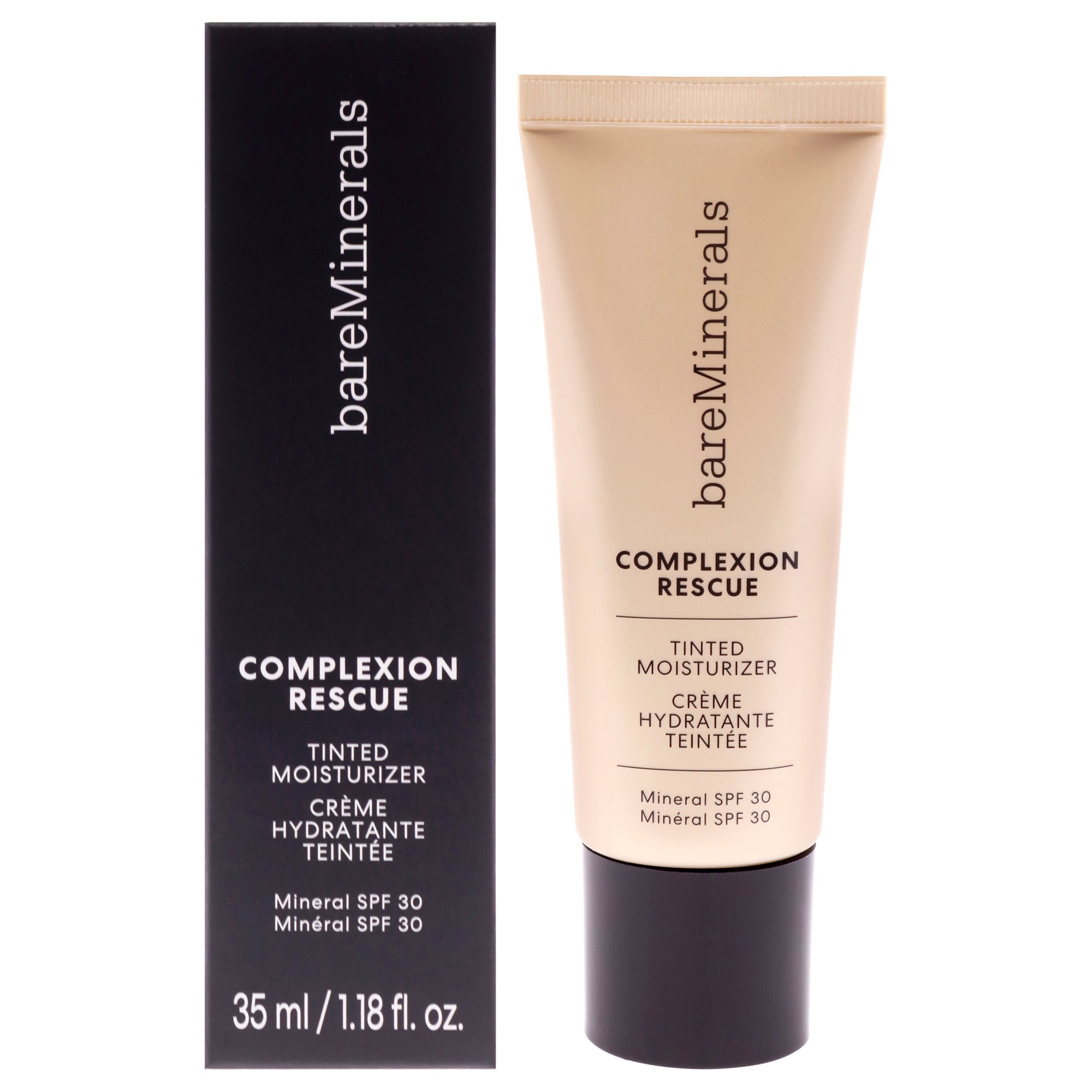Complexion Rescue Tinted Moisturizer SPF 30 - 07 Tan Amber by bareMinerals for Women - 1.18 oz Makeup