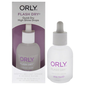 Flash Dry Quick-Dry Drops by Orly for Women - 0.6 oz Drops