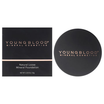 Natural Loose Mineral Foundation - Barely Beige by Youngblood for Women - 0.35 oz Foundation