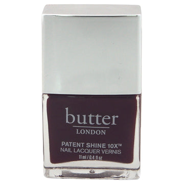 Patent Shine 10X Nail Lacquer - Afters by Butter London for Women - 0.4 oz Nail Polish