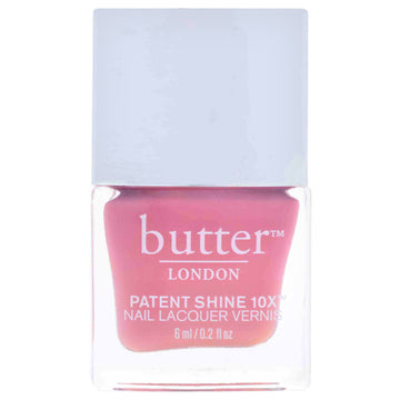 Patent Shine 10X Nail Lacquer - Comming Up Roses by Butter London for Women - 0.2 oz Nail Polish