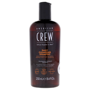 Daily Cleansing Shampoo by American Crew for Men - 8.4 oz Shampoo