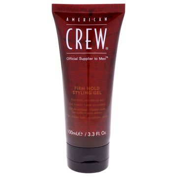 Firm Hold Styling Gel by American Crew for Men - 3.3 oz Gel