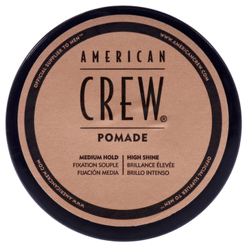 Pomade for Hold Shine by American Crew for Men - 1.7 oz Pomade