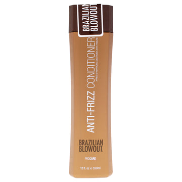 Anti-Frizz Conditioner by Brazilian Blowout for Unisex - 12 oz Conditioner