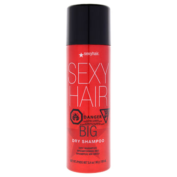 Big Sexy Hair Dry Shampoo by Sexy Hair for Unisex - 3.4 oz Dry Shampoo