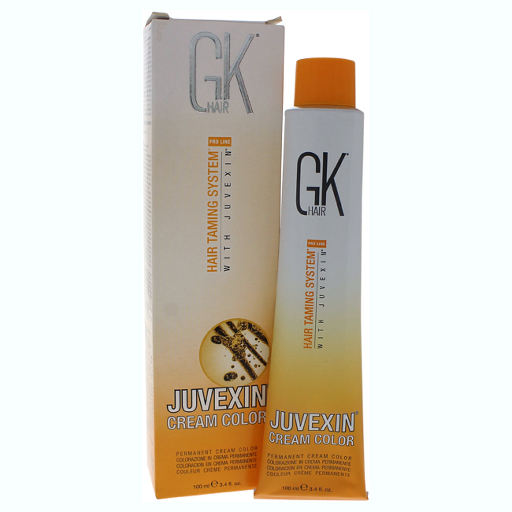 Hair Taming System Juvexin Cream Color - # 3 Dark Brown by Global Keratin for Unisex - 3.4 oz Hair Color