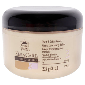 KeraCare Natural Textures Twist and Define Cream by Avlon for Unisex - 8 oz Cream