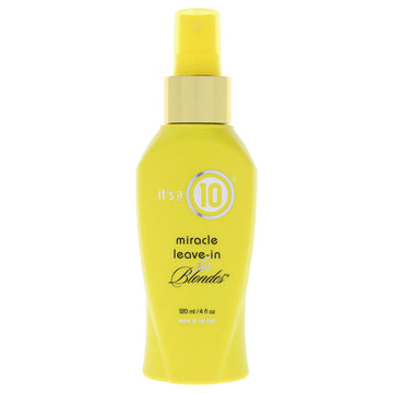 Miracle Leave-In For Blondes by Its A 10 for Unisex - 4 oz Treatment