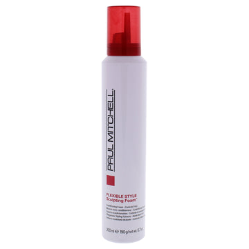 Flexible Style Sculpting Foam by Paul Mitchell for Unisex - 6.7 oz Foam