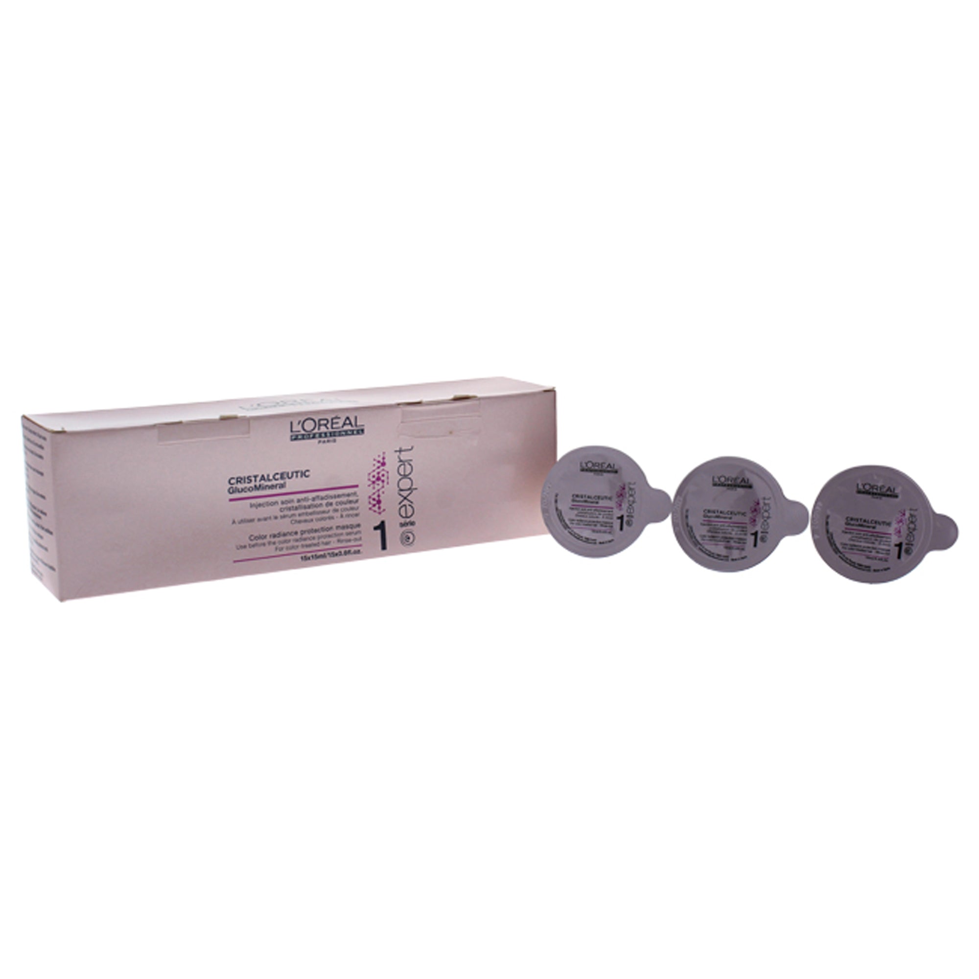 Serie Expert Cristalceutic GlucoMineral Masque by LOreal Paris for Unisex - 15 x 0.6 oz Mask