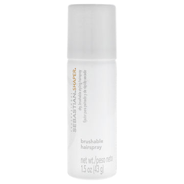 Shaper Dry Brushable Styling Hair Spray by Sebastian for Unisex - 1.5 oz Hair Spray