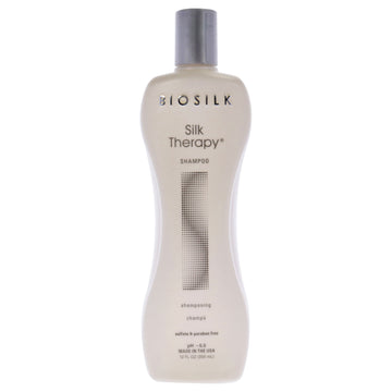 Silk Therapy Shampoo by Biosilk for Unisex - 12 oz Shampoo