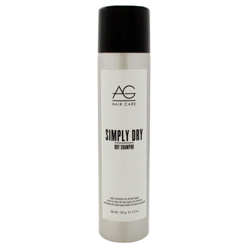Simply Dry Shampoo by AG Hair Cosmetics for Unisex - 4.2 oz Dry Shampoo