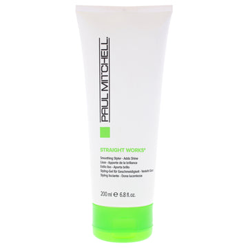 Straight Works by Paul Mitchell for Unisex - 6.8 oz Gel