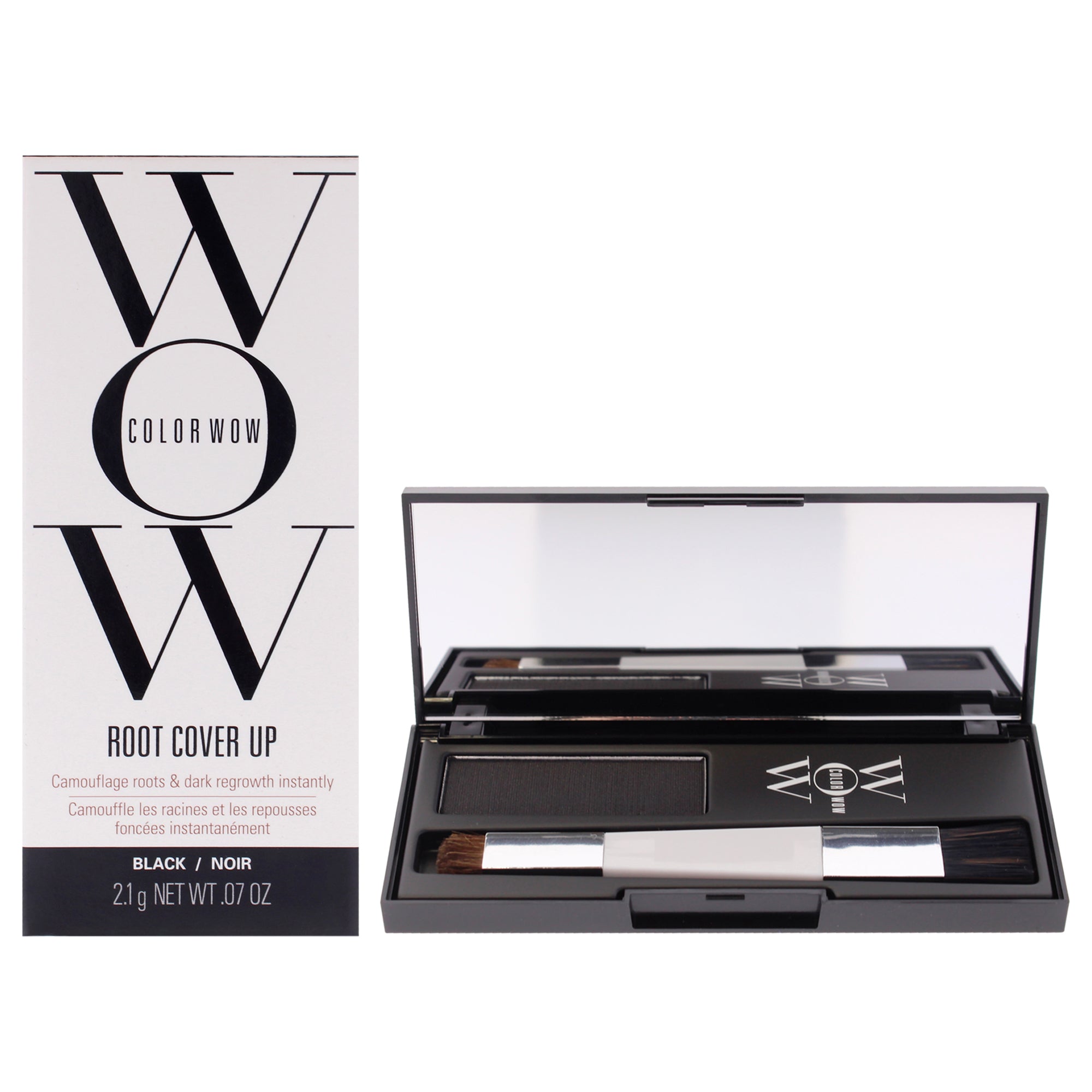 Root Cover Up - Black by Color Wow for Women - 0.07 oz Hair Color