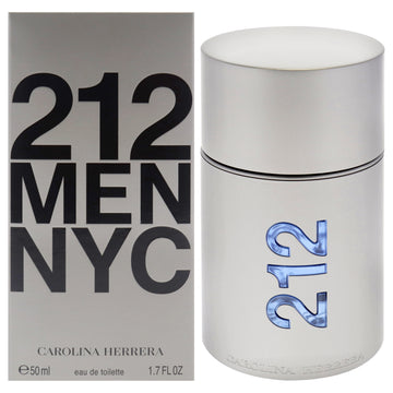212 by Carolina Herrera for Men - 1.7 oz EDT Spray