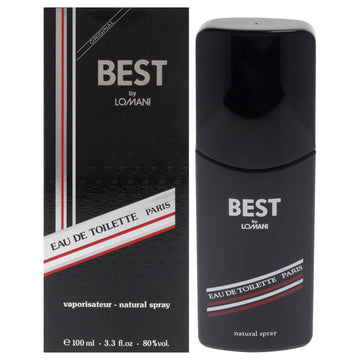 Best by Lomani for Men - 3.3 oz EDT Spray