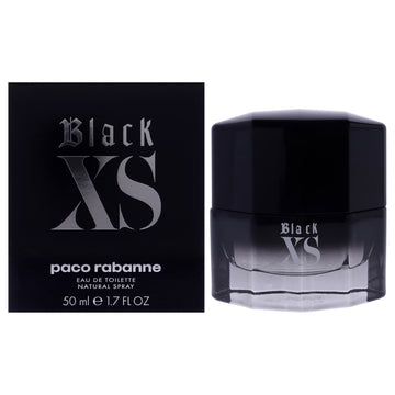 Black XS by Paco Rabanne for Men - 1.7 oz EDT Spray