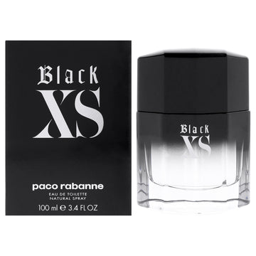 Black XS by Paco Rabanne for Men - 3.4 oz EDT Spray