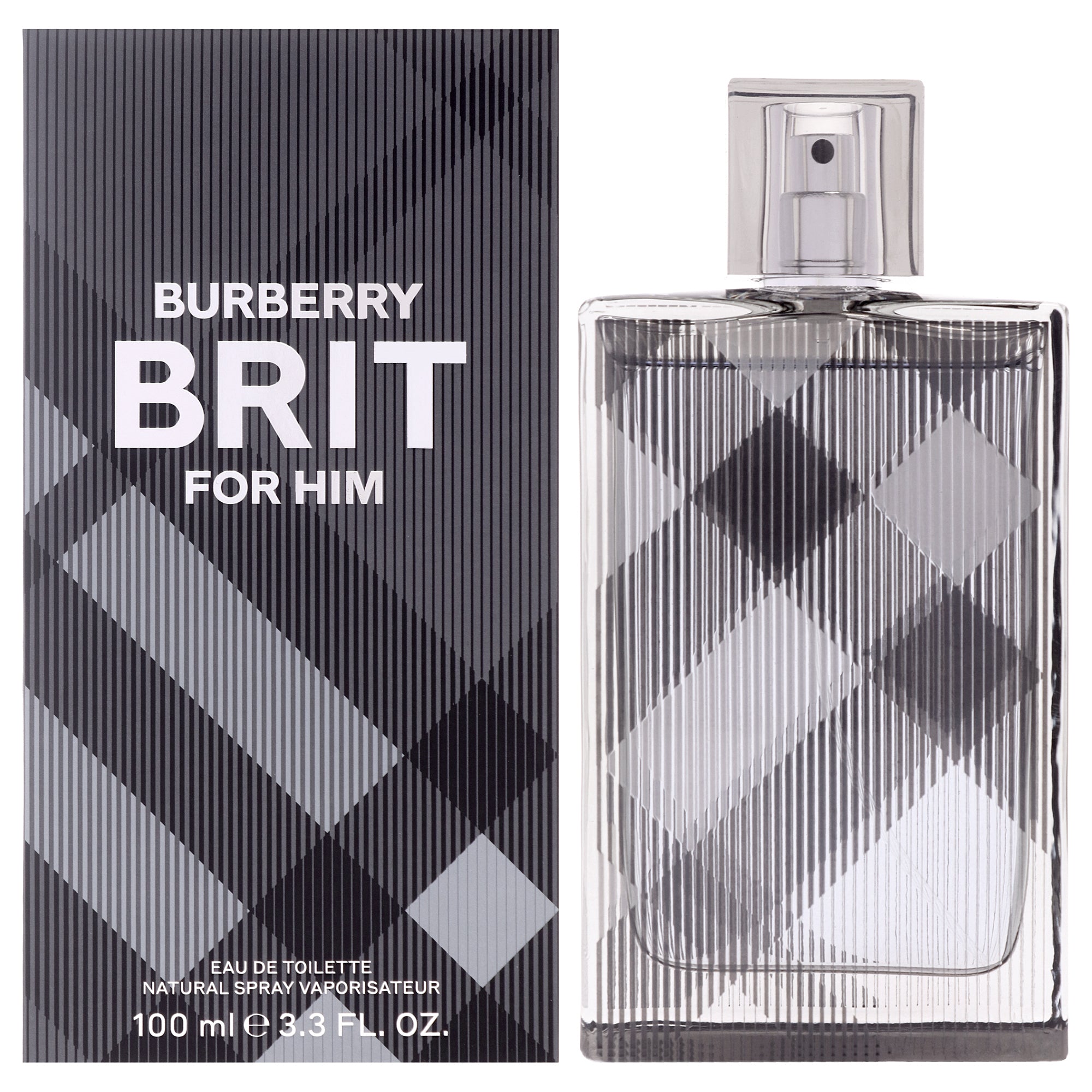 Burberry Brit by Burberry for Men - 3.3 oz EDT Spray