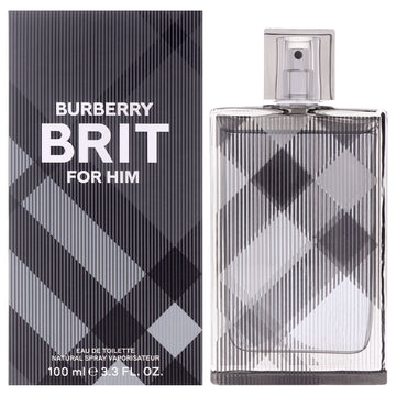 Burberry Brit by Burberry for Men - 3.3 oz EDT Spray