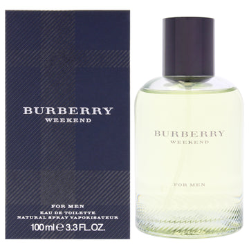 Burberry Weekend by Burberry for Men - 3.3 oz EDT Spray