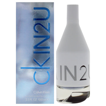 CKIN2U by Calvin Klein for Men - 3.3 oz EDT Spray